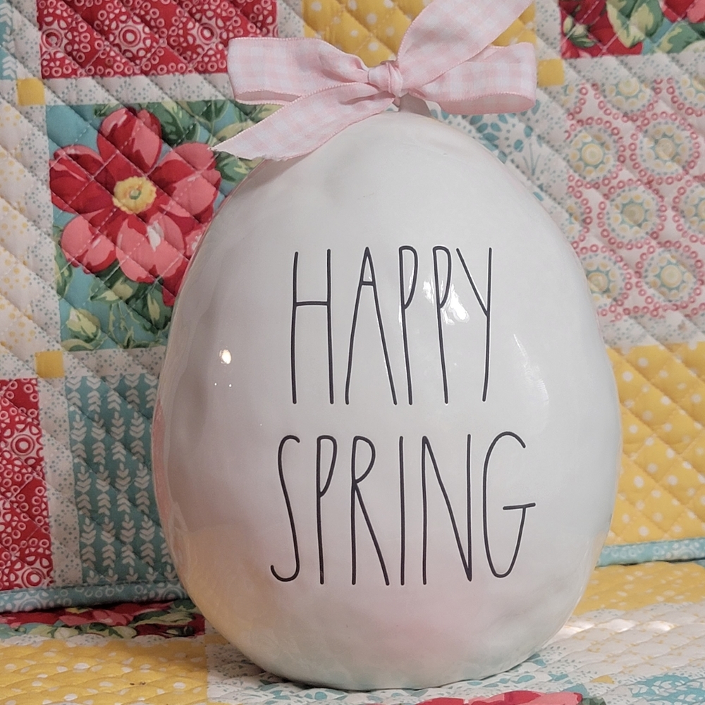 Rae Dunn Ceramic Egg